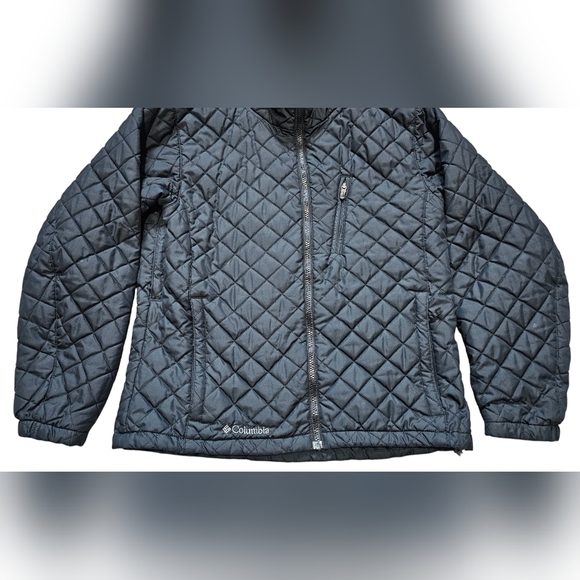 Columbia Women's Black Quilted/Puffer Core Interchange Jacket, Size Medium - Picture 3 of 13